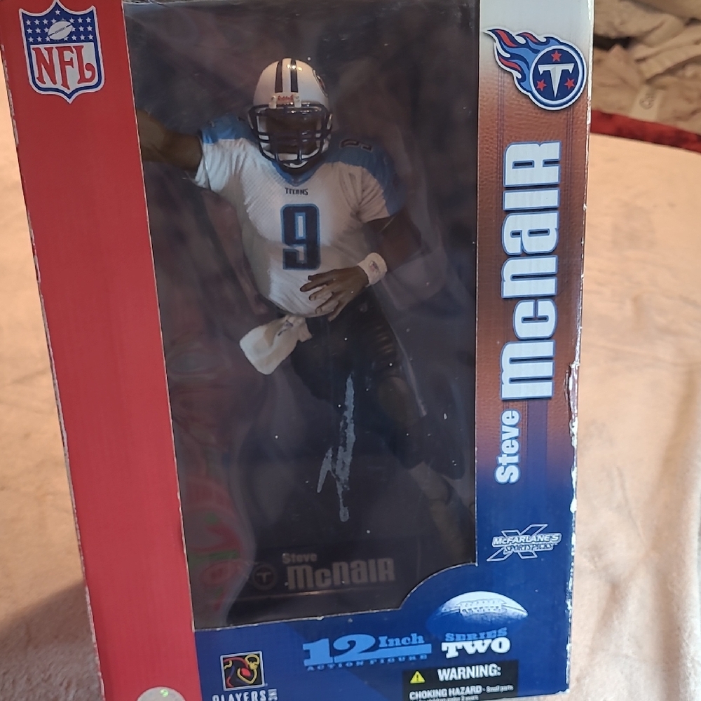 Steve McNair NFL Action Figure 12"